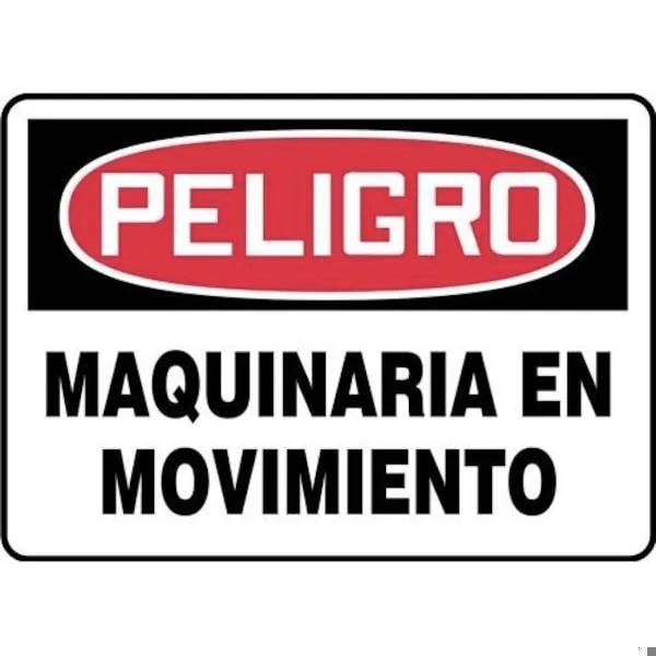 Accuform OSHA DANGER Safety Sign MOVING SHMEQM060XP SHMEQM060XP - main